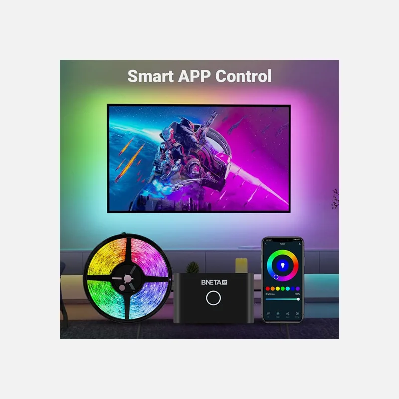 BNETA IoT Immersion TV Backlight with HDMI Sync Box K90 - Image 4